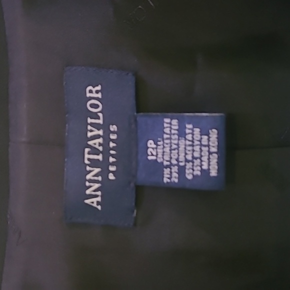 Ann Taylor VINTAGE, 12P, Black Jacket - Picture 2 of 3